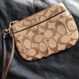 Coach wristlet